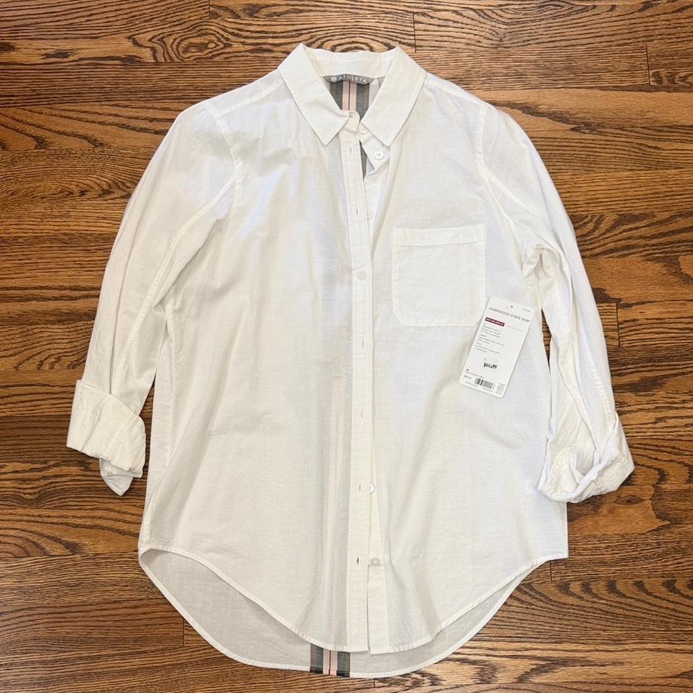 Athleta - Marinwood Stripe Shirt